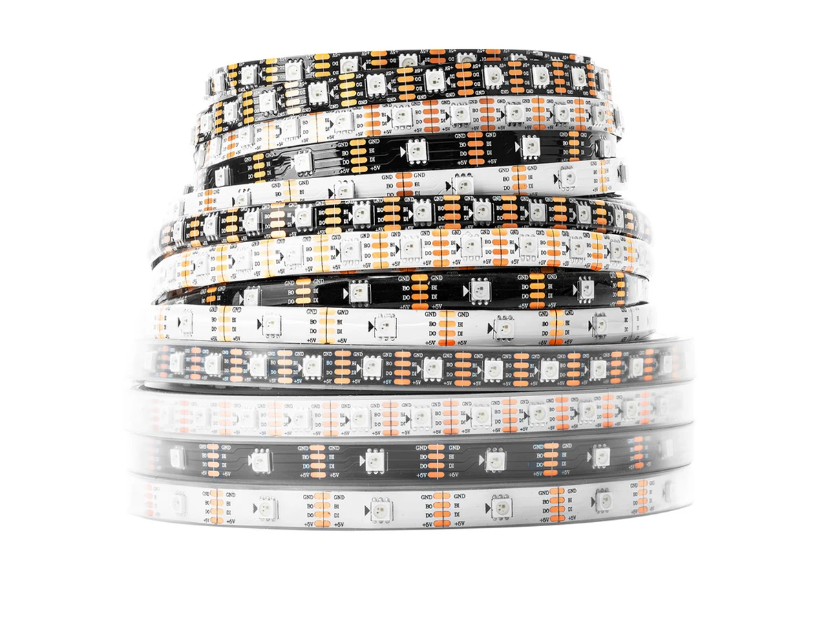 Worldsemi 5V WS2812 and WS2813 RGBIC LED strips